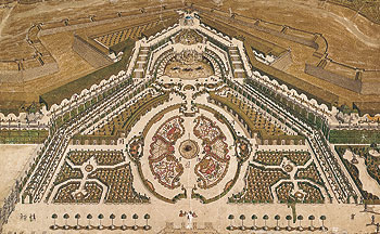 Bild: Plan des Ostgartens
