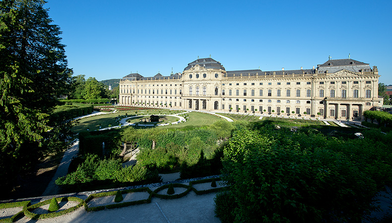 Bild: Residenz Würzburg, Ostfassade