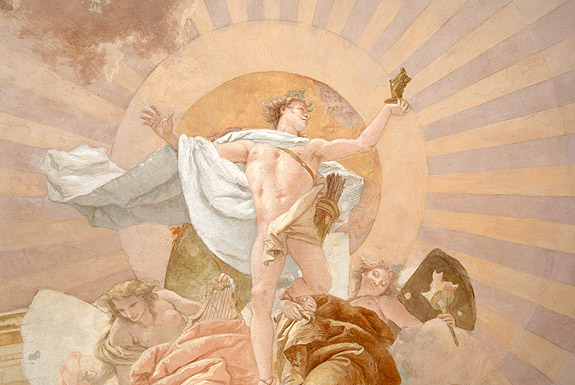 Picture: Ceiling fresco, Apollo