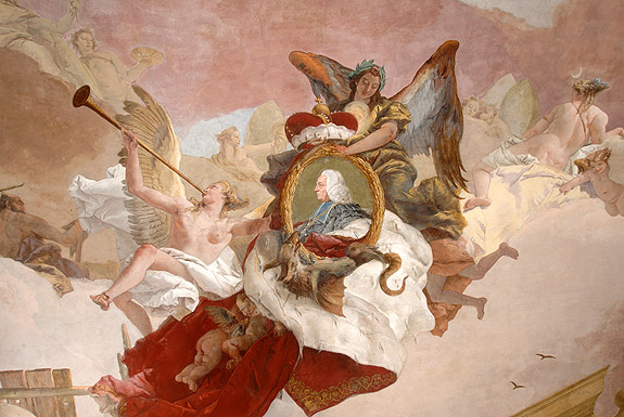 Picture: Ceiling fresco &quotThe continent of Europe"