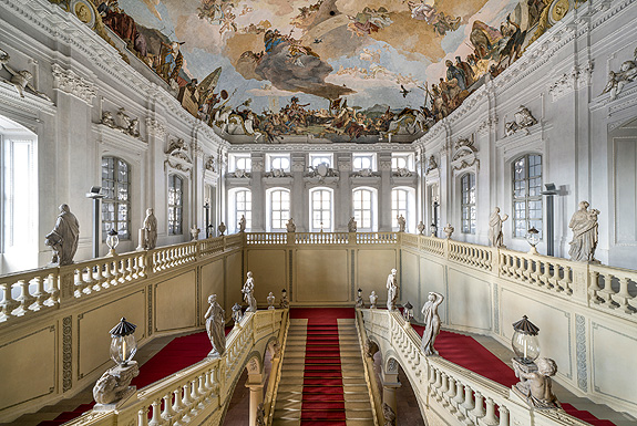 Picture: View into the staircase