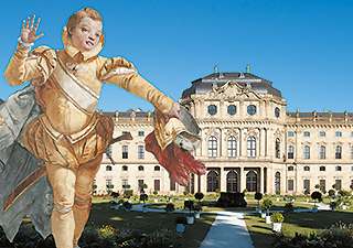 Motiv der Führung "Willkommen am Hofe", Foto: Bayerische Schlösserverwaltung / Veronika Freudling